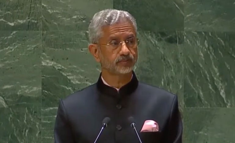 Jaishnkar alludes to Canada crisis at UN speech