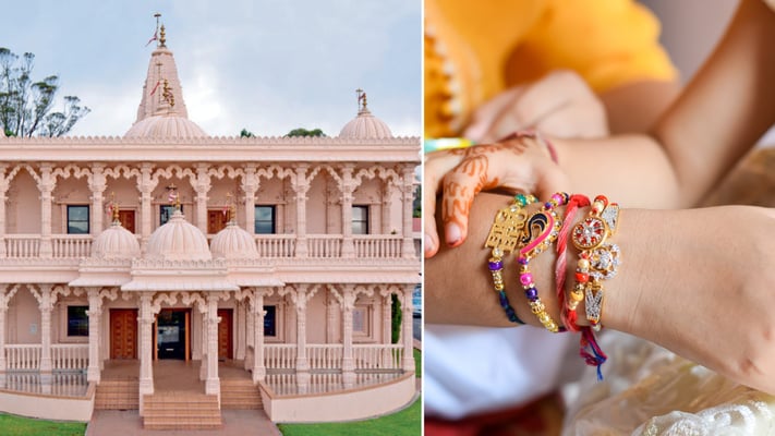 Raksha Bandhan Festival by BAPS Swaminarayan Sanstha in New Zealand