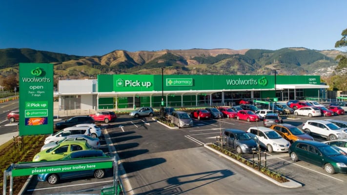 Woolworth's outlet in New Zealand