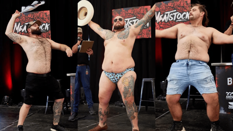 Dad Bods On Display at Hamilton's Meatstock Festival