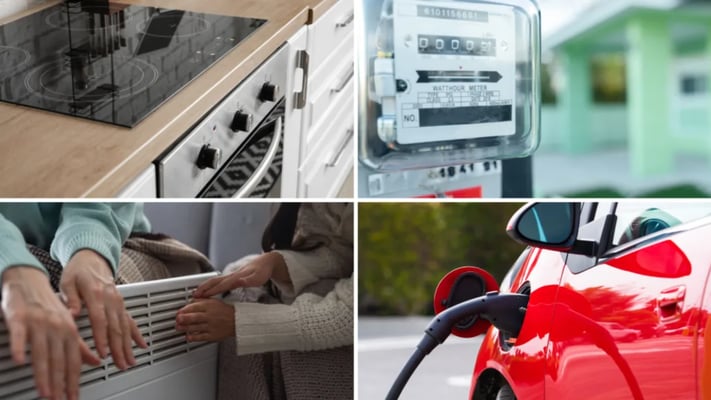 Using electric heating, water heating, cars and ovens is a smart economic decision, the Electric Homes Report shows