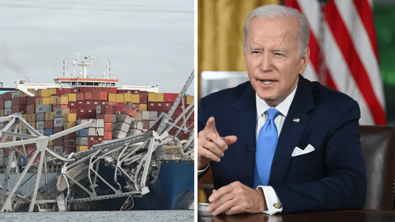 Baltimore Bridge Collapse: Joe Biden Lauds Quick Action By Indian Crew
