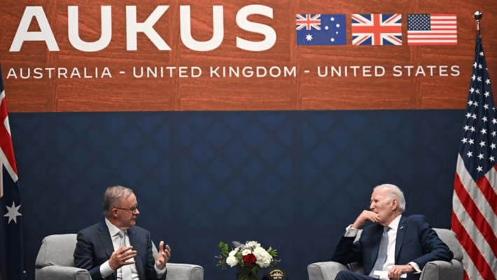 Senior US diplomat suggests AUKUS will deter any China moves against Taiwan