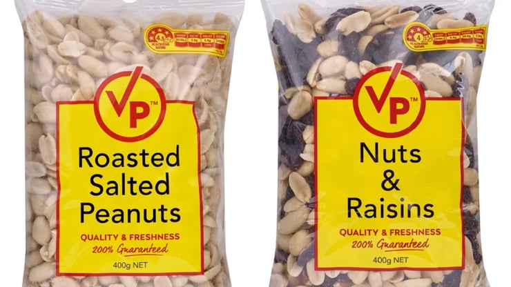 Two budget brands of peanuts are being recalled because they contain aflatoxins