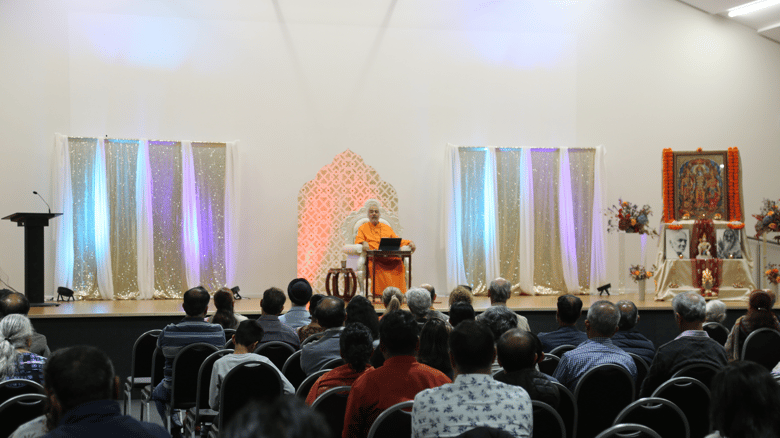Spiritual Talks By Swami Swaroopananda Inspire Auckland Audience
