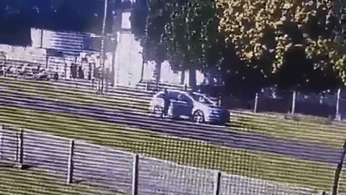 Taranaki police are on the lookout for a man who stole a car with a baby in the backseat, abandoning the infant on the side of the road as he made his escape.