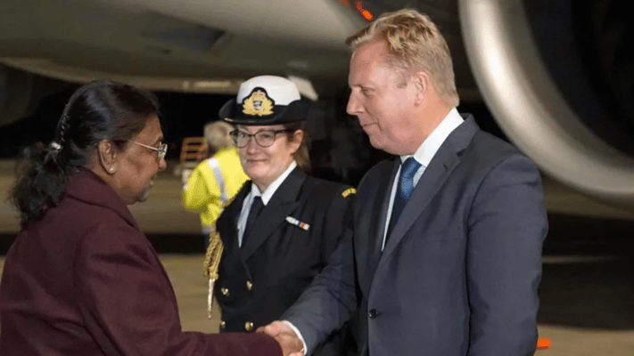 Indian President Droupadi Murmu has arrived in Auckland on a three-day state visit.
