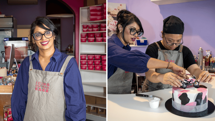 Kiwi-Indian woman's journey of owning a cake shop