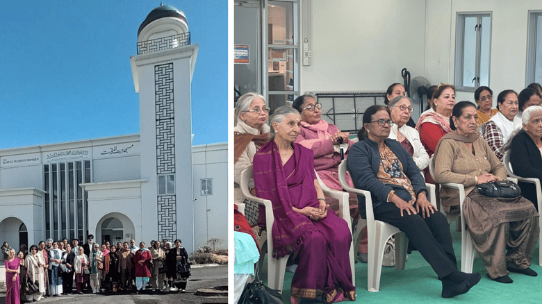 Indian Seniors Tour Mosque With SEVA Charitable Trust