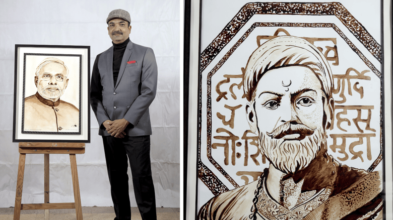 Coffee Meets Canvas: Uday Korde’s Art Coming to Rotorua