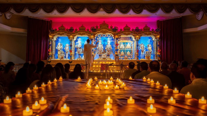 Diwali Lights Up Auckland’s BAPS Mandir, Bringing Thousands Together