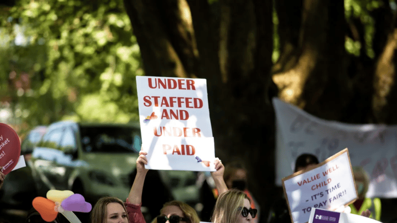 Nurses Go On Strike Across The Nation Today