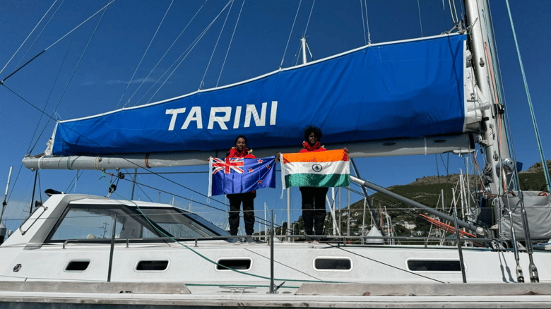 INSV Tarini Reaches NZ On Global Circumnavigation Expedition