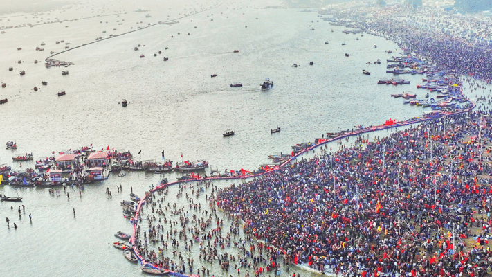 This 'Global Village' draws attention from a wide spectrum of humanity. It is a living testament to Hinduism's timeless beliefs and practices while also being a sandbox for newer and emergent facets. It enables the three eternal concurrent processes of Evolution, Equilibrium, and Involution