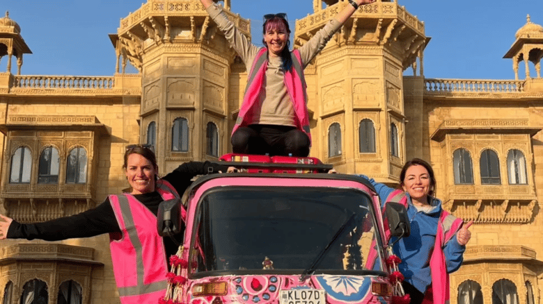 Beep Beep: Kiwi Trio Completes 3000km Rickshaw Run In India