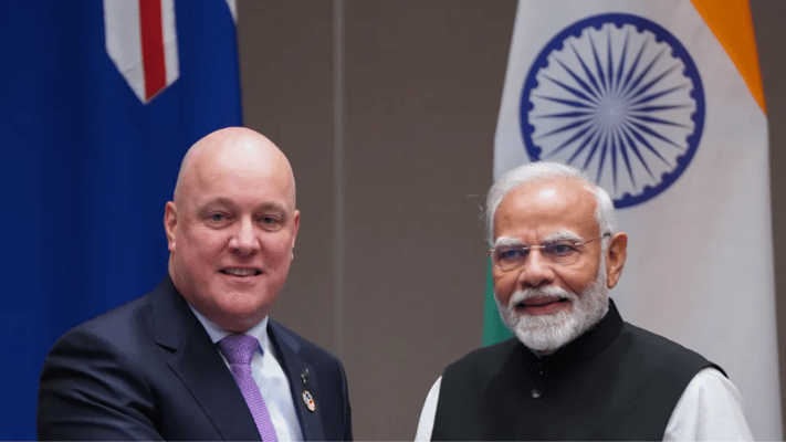 Addressing thousands gathered at the Krishna Holi Festival in Kumeu, Luxon reaffirmed a campaign commitment to deepen NZ's relationship with India 