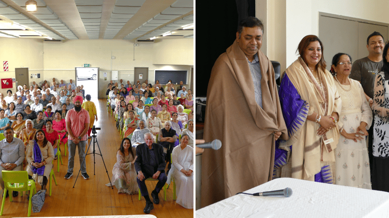 Bhartiya Samaj Senior Citizens Welcome Indian Consul General