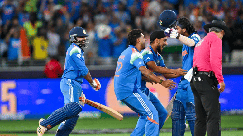 India Triumph In Champions Trophy After Tense Final Against NZ
