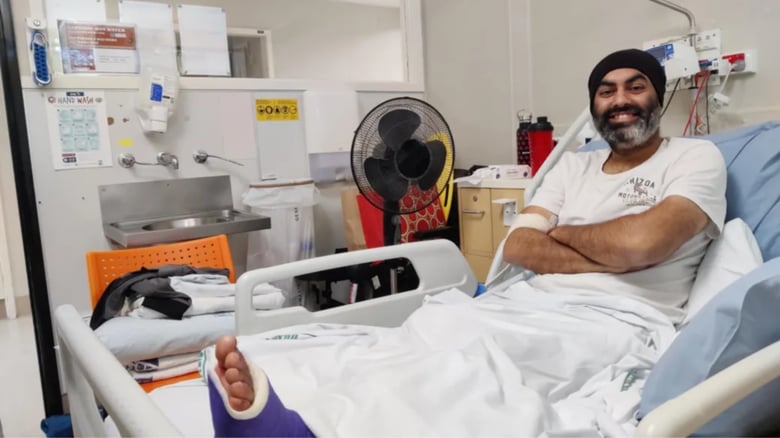 Indian Crash Victim 'Overwhelmed By Kindness' After Losing Leg