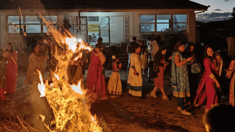 Women Lead Rotorua Holi Dahan Celebrations With Strength & Unity