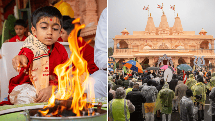 Wellington’s Largest Hindu Temple Opens in Lower Hutt After Five Days of Celebrations