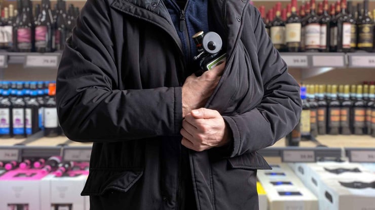 Man Urinates In Supermarket While Stealing Alcohol