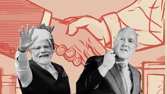 Narendra Modi and Luxon