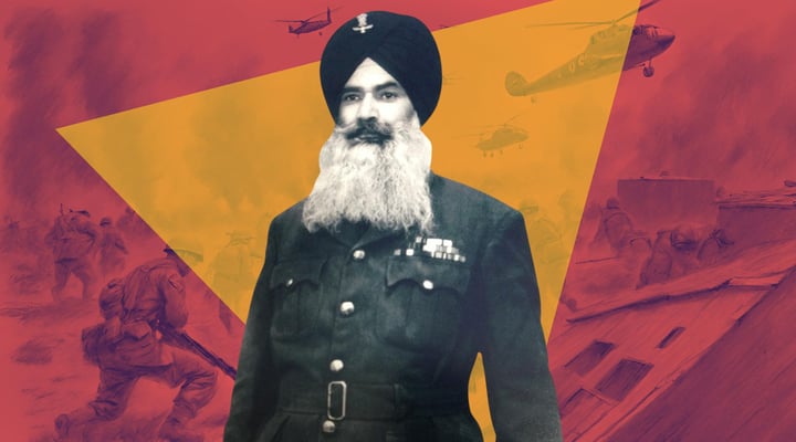 Kiwi-Indian World War II veteran Bhai Sahib Tejinder Singh Ji, affectionately known as Babaji.