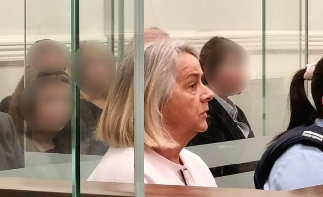 Carole Coade pleaded guilty to the murder of her partner, Mark Henry Willis.sdf Photo: RNZ/Tess Brunton