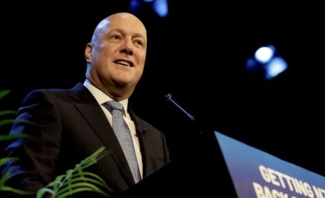 New Zealand Prime Minister Christopher Luxon