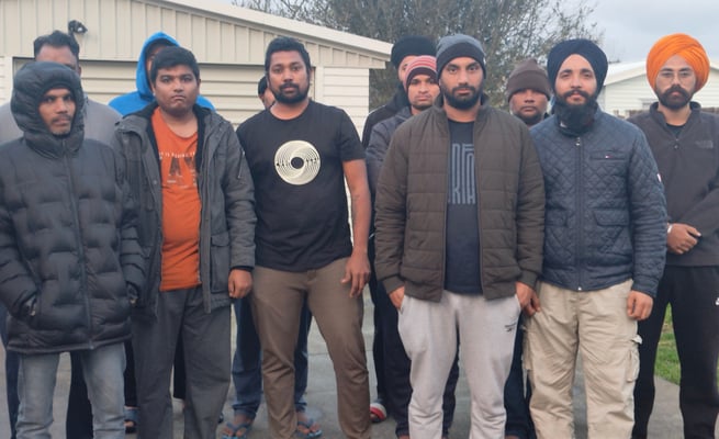 Stranded migrants in Papakura