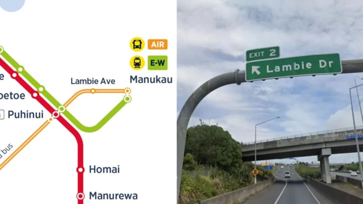 Auckland Transport Blunders on New Map, Mislabels Major Manukau Road