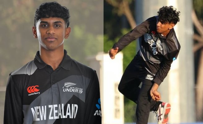 Kiwi-Indian Snehith Reddy NZ U19 World Cup