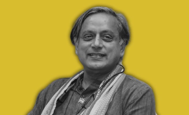 Tharoor talked about the underdeveloped state of trade between India and New Zealand