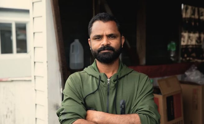 inu Choodal is a welder from Kerala, India