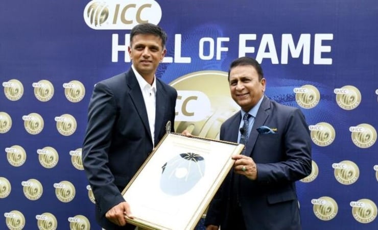 Rahul Dravid formally inducted into the ICC Cricket Hall of Fame