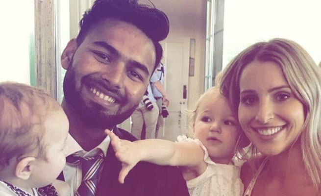 Rishabh Pant is winning internet with his picture 'babysitting' Tim Paine's kids