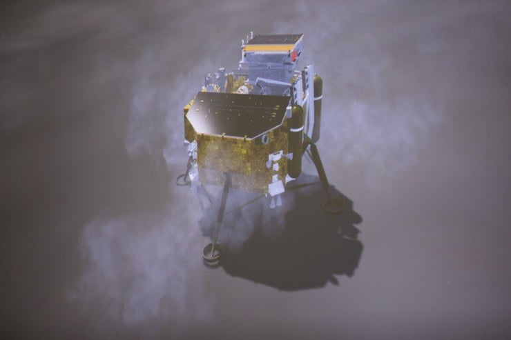 China's lunar probe lands on Moon's far side