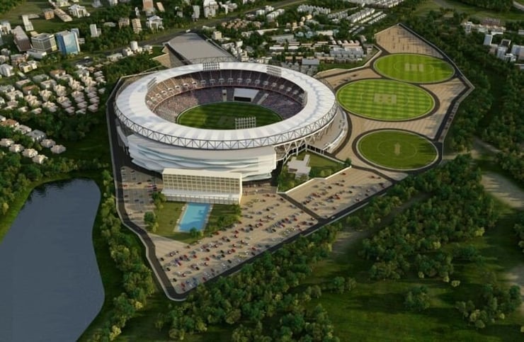 World’s largest cricket stadium coming up in Ahmedabad will accommodate 1.10 lakh fans