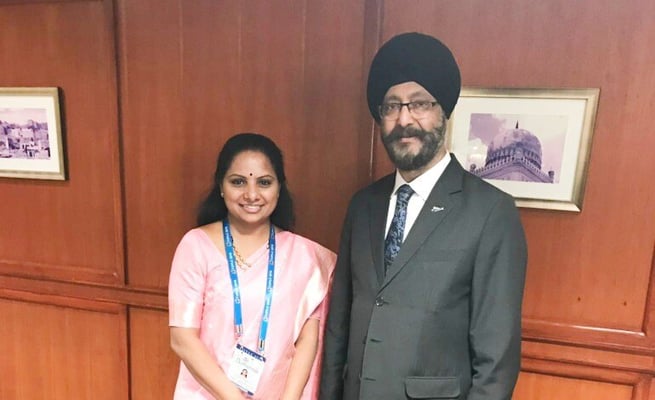 Kiwi-Indian MP speaks at Telangana Jagruthi International Youth Leadership Conference
