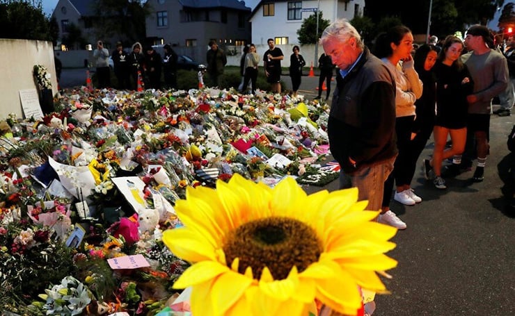 National Remembrance Service following Christchurch terrorist attack