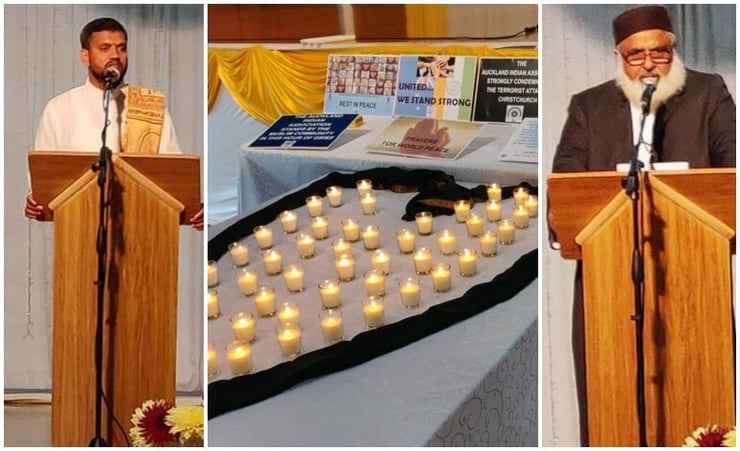 Kiwi-Indians pay respects for ChCh mass shooting victims at a prayer meeting