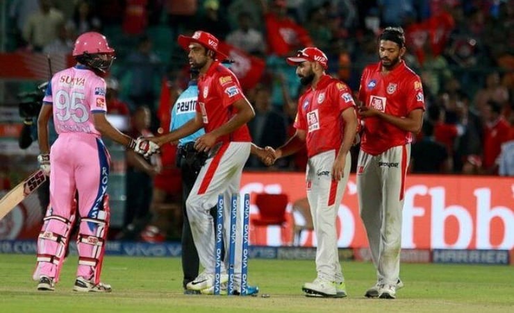 Ashwin Mankads Buttler as KXIP beat RR by 14 runs