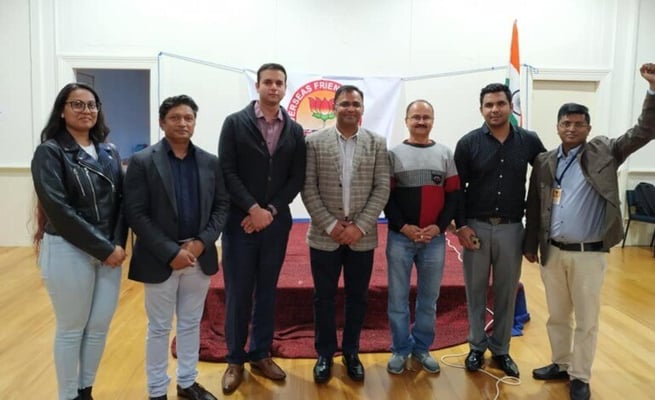 OFBJP NZ host ‘Chai Pe Charcha’ in Auckland