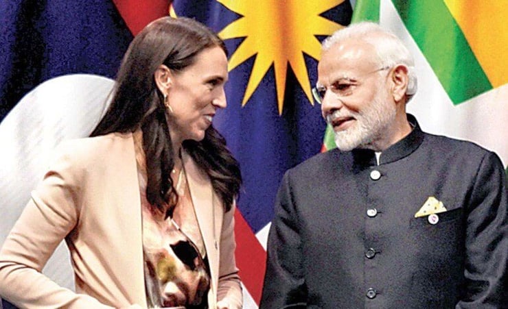 PM Jacinda Ardern congratulates Narendra Modi on re-election