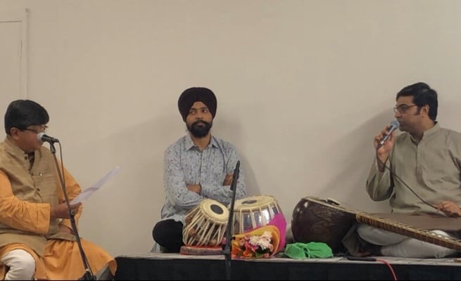 Sitar virtuoso regales Auckland with classical and Jazz