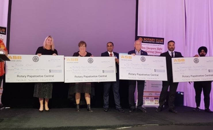 Rotary Central Papatoetoe host Indian diaspora night, fundraising dinner