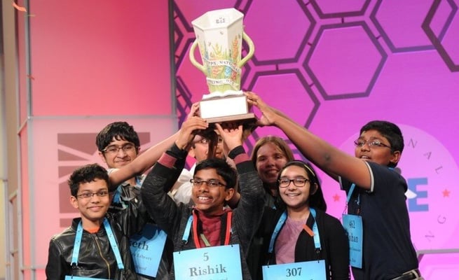 7 Indian-origin kids are US Spelling Bee co-champions