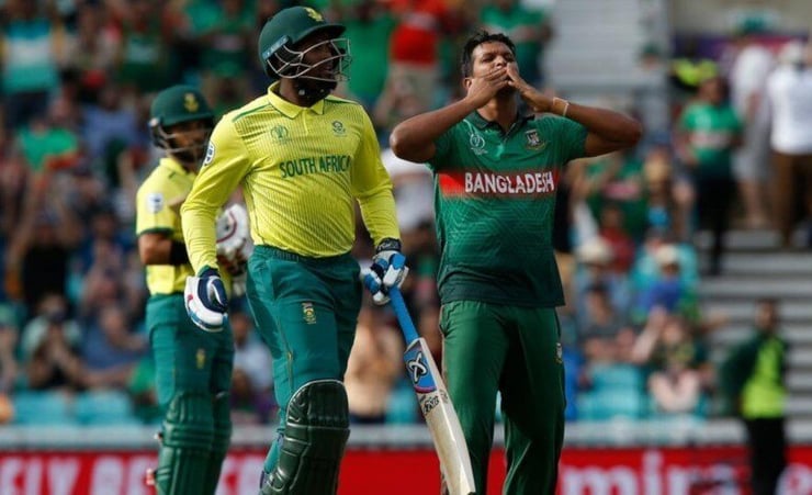 Batsmen guide record-breaking Bangladesh to win against South Africa