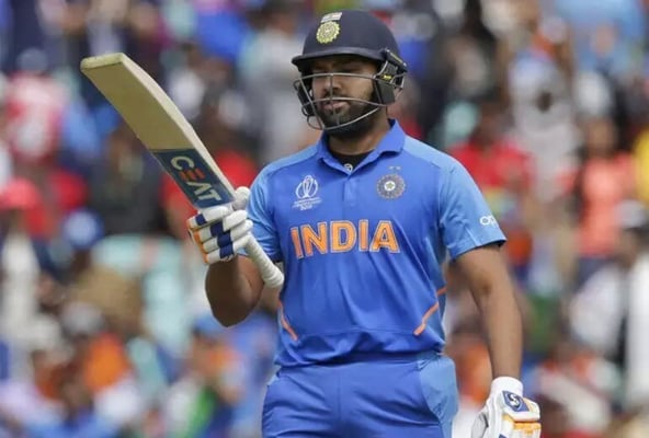Ind-Pak clash: Rohit rises to challenge, hits 34-ball 50